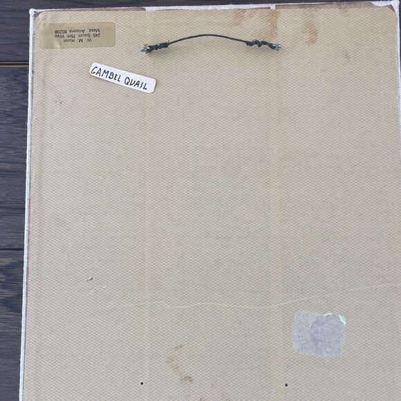 MCM Quail Wood‎ Cutout Art Bird - Picture 13 of 16